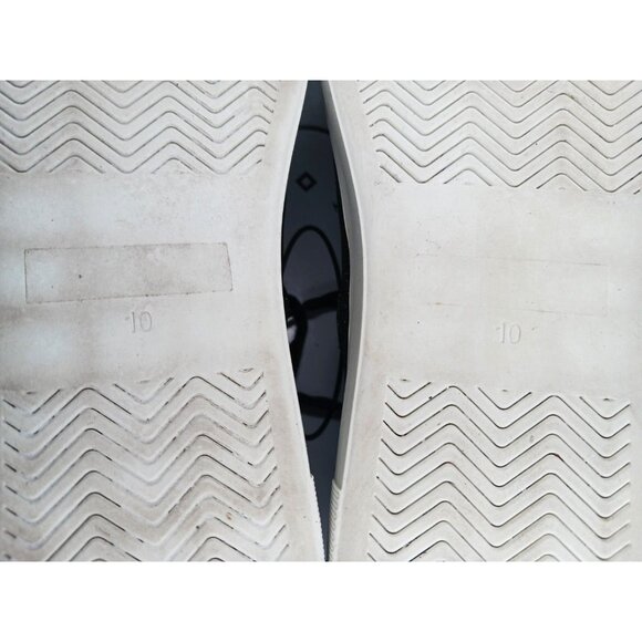 Steve Madden ARRI Black Glitter Sneakers Womens 10 Medium Platform Shoes - Picture 9 of 13